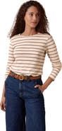 Celtic & Co. Cotton Striped Long Sleeve Top