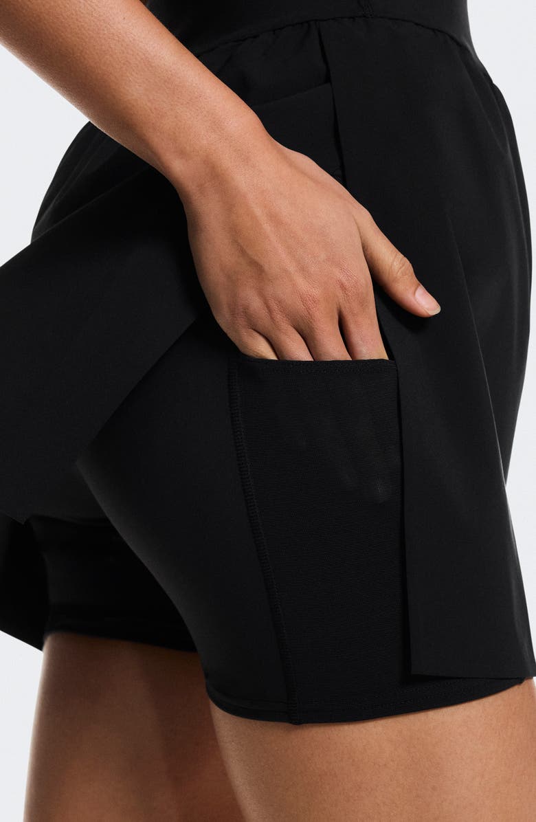 On Court Split Performance Dress, Alternate, color, 