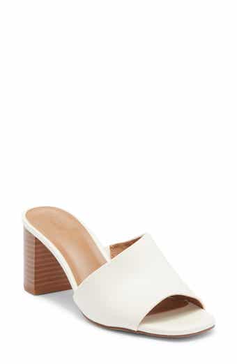 Luella Block Heel Slide Sandal