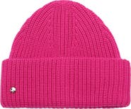 Kate Spade New York spade cuff beanie