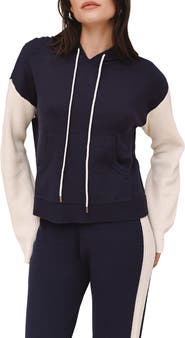 Bella Dahl Contrast Sweater Hoodie