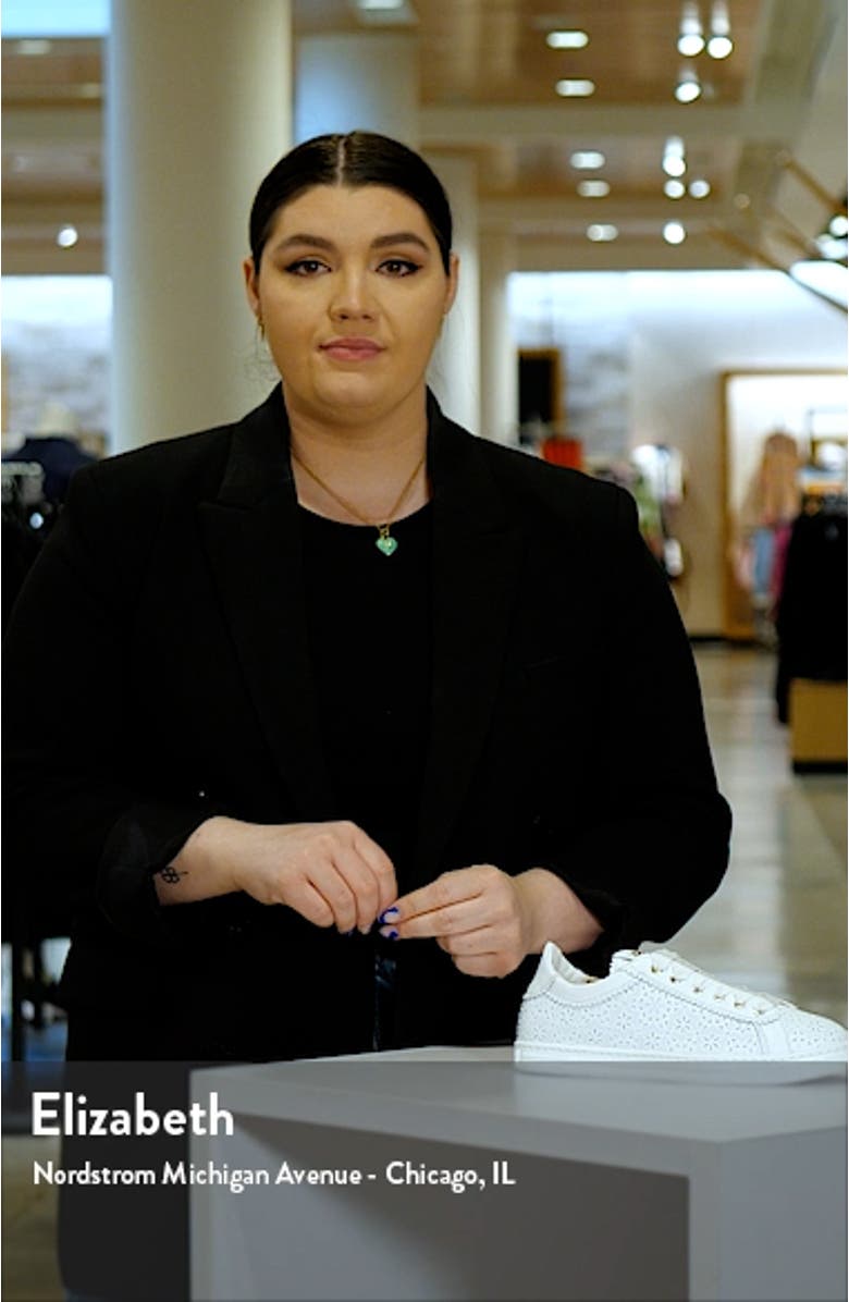 Sade Perforated Sneaker, sales video thumbnail