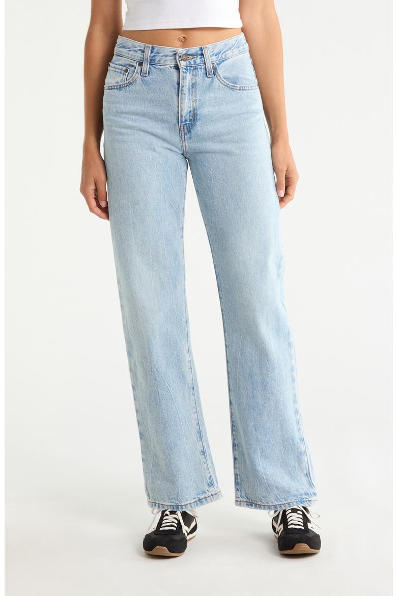 Easy Dad Jeans, Main, color, FAN FLARE