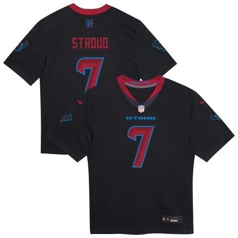Preschool Nike C.J. Stroud Navy Houston Texans Alternate Player Game Jersey