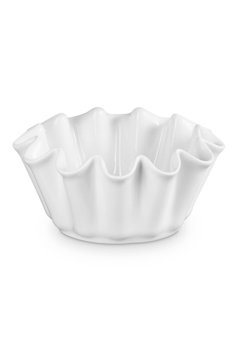 Ruffle Brioche Baker Pan, Main, color, WHITE