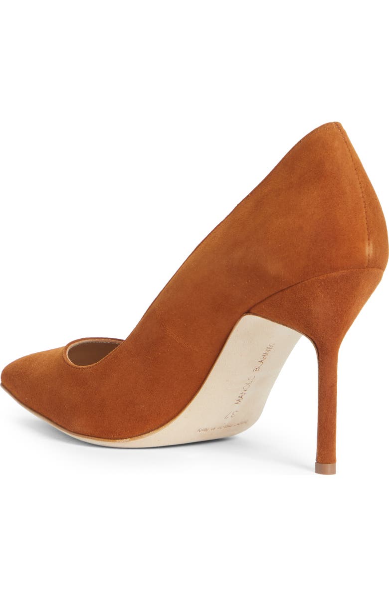 Manolo Blahnik BB Pointed Toe Pump, Alternate, color,