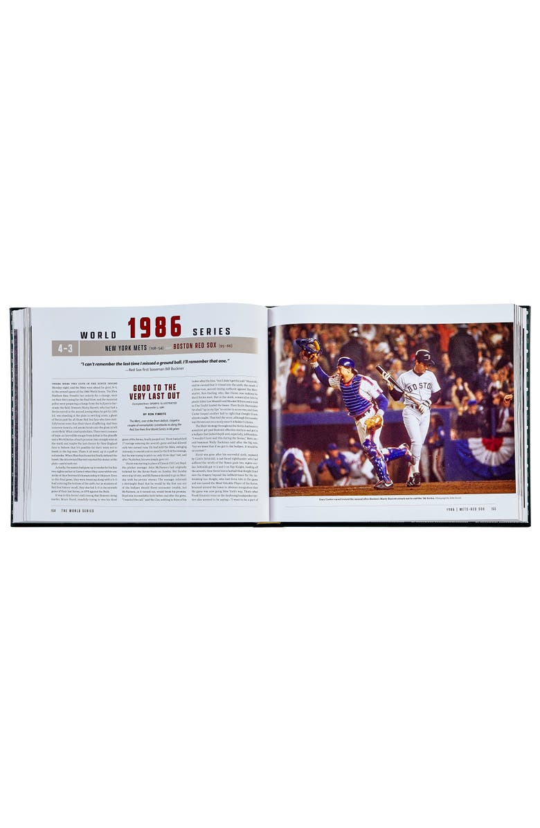 Graphic Image The World Series Leather Coffee Table Book, Alternate, color, Green