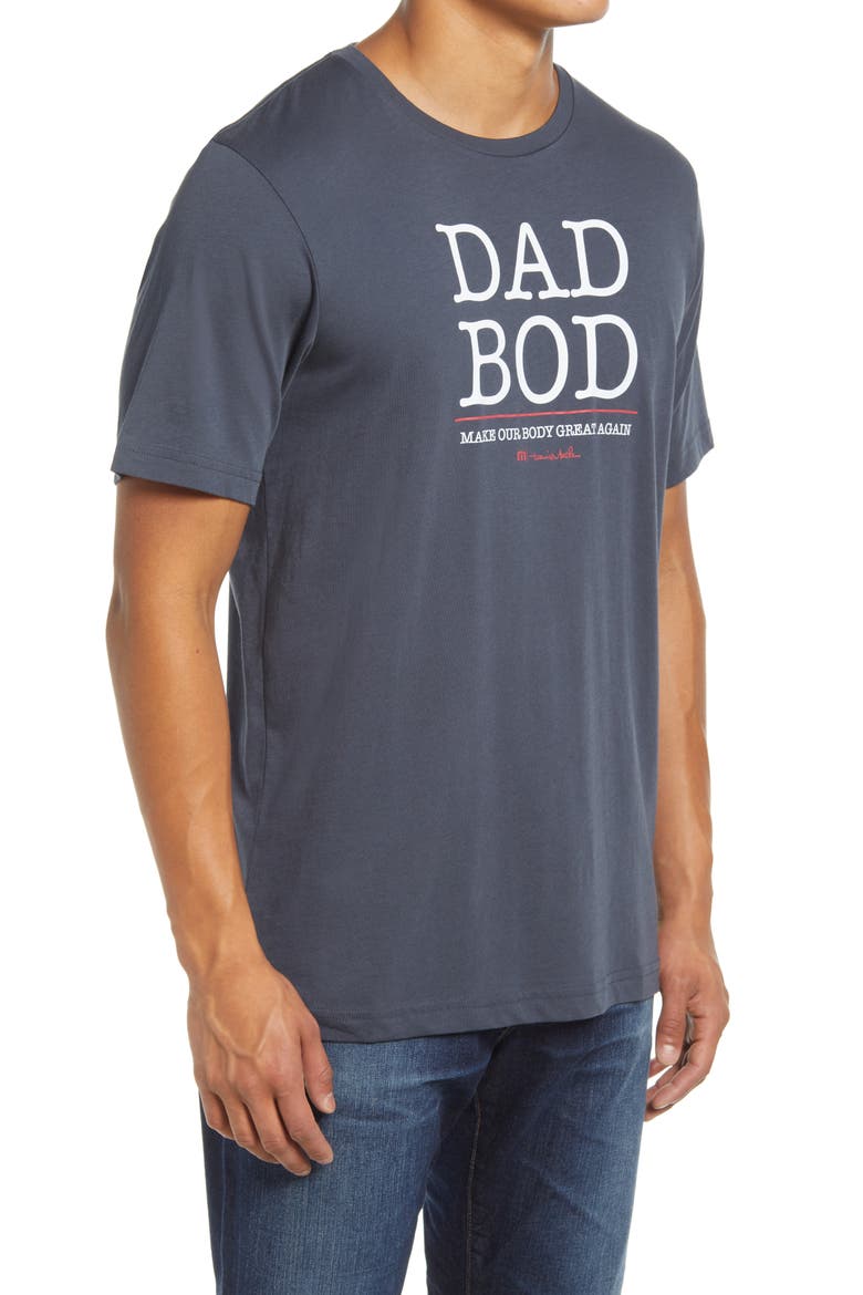 Dad Bod Regular Fit T-Shirt, Alternate, color, BLUE NIGHT