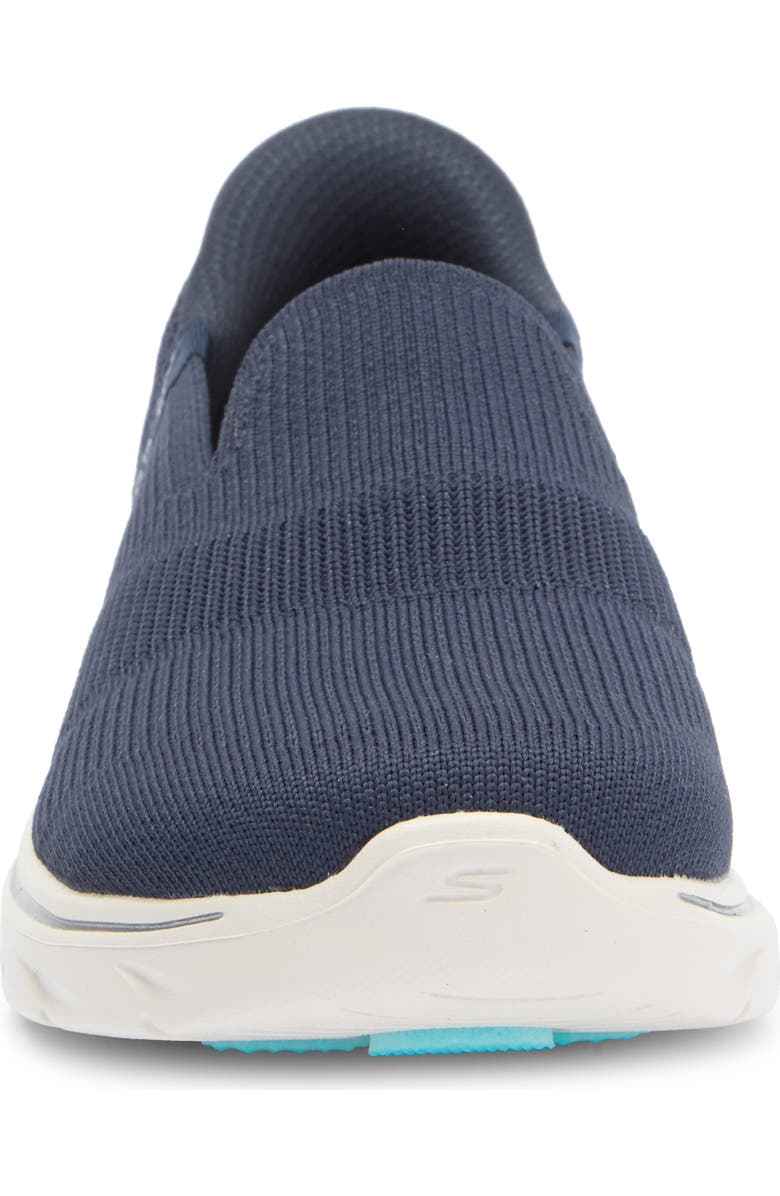 SKECHERS Go Walk 7 Slip-On Sneaker, Alternate, color, Navy/ Aqua