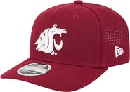 New Era Men's New Era Crimson Washington State Cougars Team 9SEVENTY Adjustable Hat