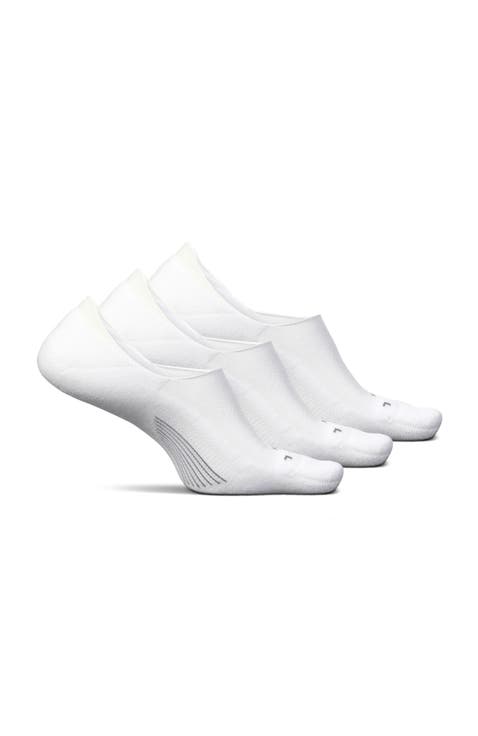 Elite Light Cushion Invisible Socks  AntiSlip Sport Sock Liner with Targeted Compression