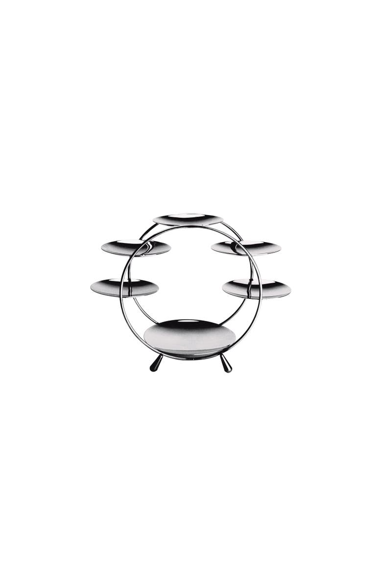 Mepra Giotto Micro Serving Presentoire, Main, color, Silver