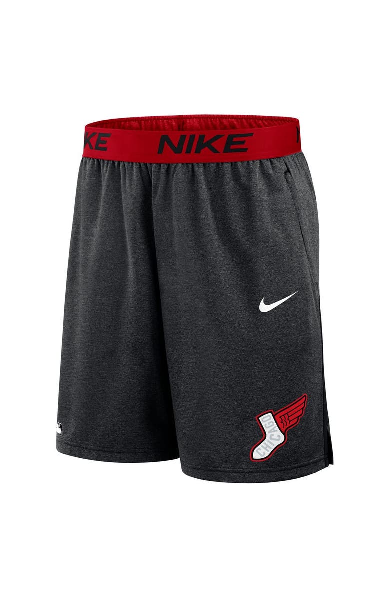 Nike Men's Nike Charcoal/Red Chicago White Sox 2025 City Connect Authentic Collection Knit Shorts, Alternate, color, Charcoal