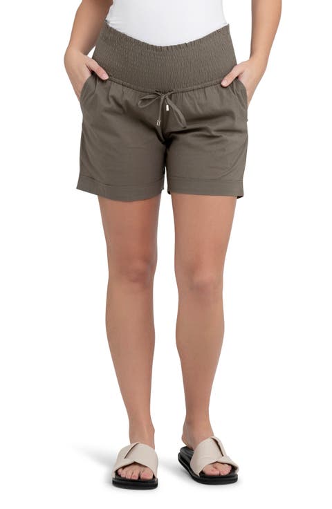 Philly Cotton Maternity Shorts