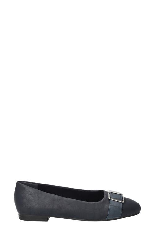 Easy Street Keely Flat In Blue