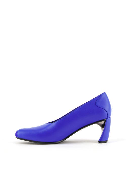 United Nude Zuma Dana Mid Pumps In Blue