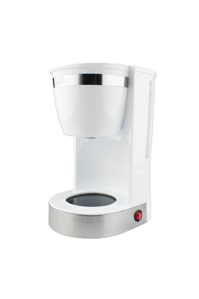 10 Cup 800 Watt Coffee Maker, Alternate, color, White