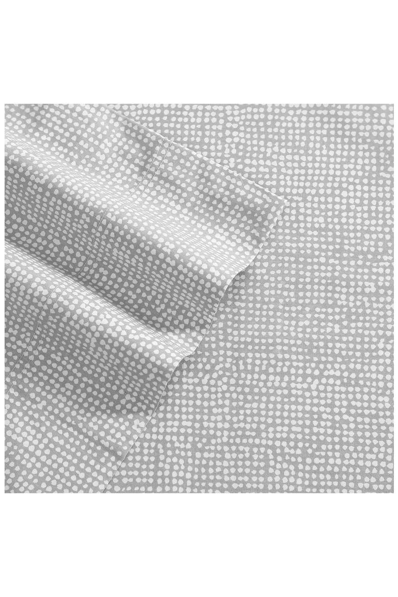Orkanen 200 Thread Count Cotton Queen Sheet Set, Alternate, color, OPEN MEDIUM GREY
