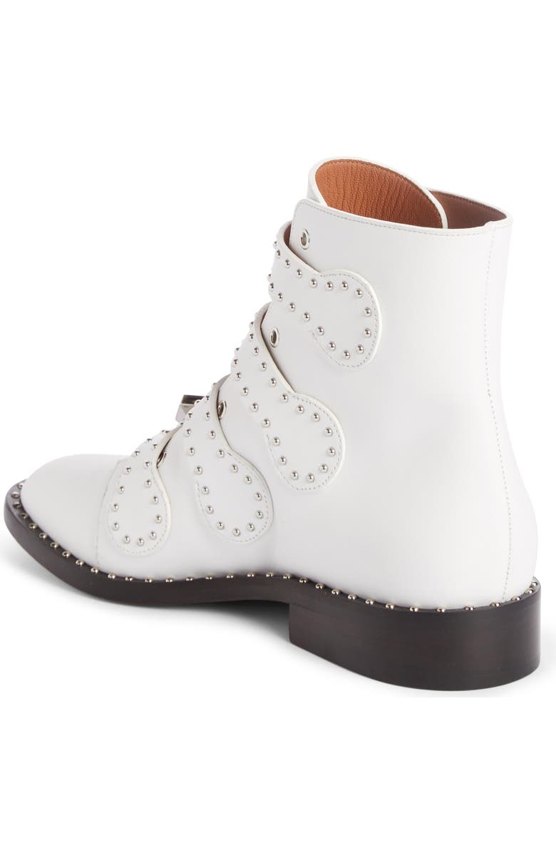 Givenchy Prue Studded Buckle Bootie, Alternate, color,