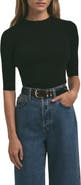 Favorite Daughter The Amelia Elbow Sleeve Wool Sweater