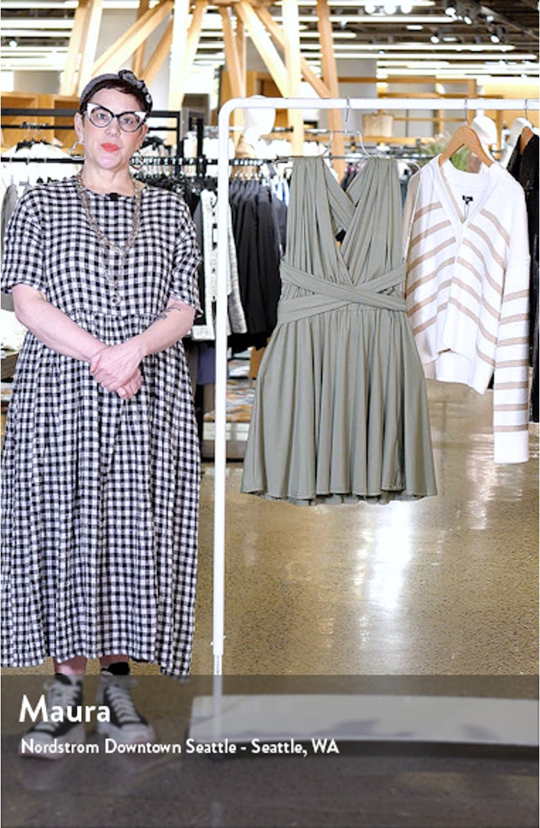 Belle Cross Back Minidress, sales video thumbnail