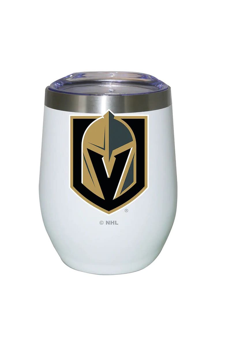 THE MEMORY COMPANY Vegas Golden Knights 12oz. Logo Stemless Tumbler, Main, color, 
