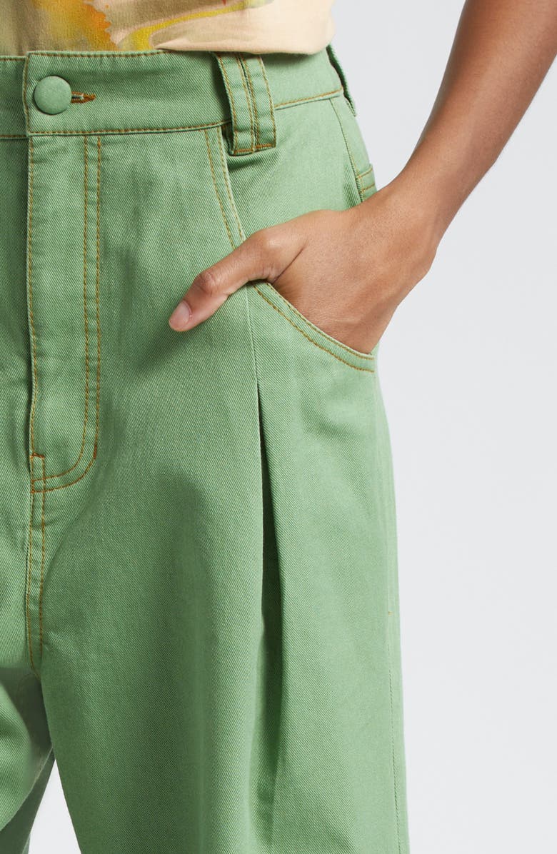 FARM Rio High Waist Pleat Wide Leg Pants, Alternate, color, 