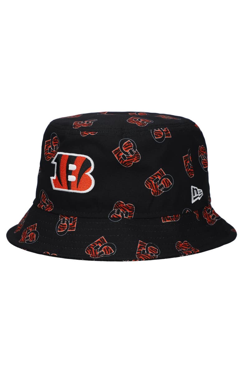 New Era Men's New Era Black Cincinnati Bengals City Originals Bucket Hat, Main, color, Black