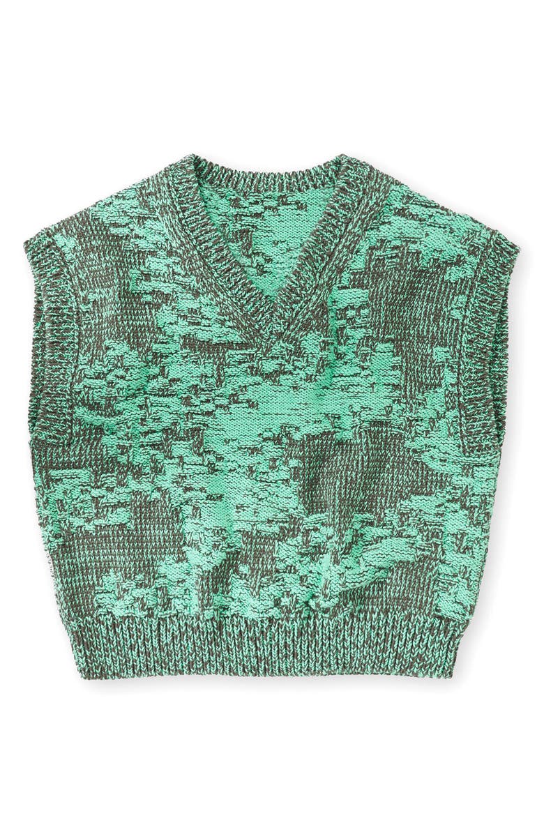 Closed V-Neck Organic Cotton Sweater, Alternate, color,