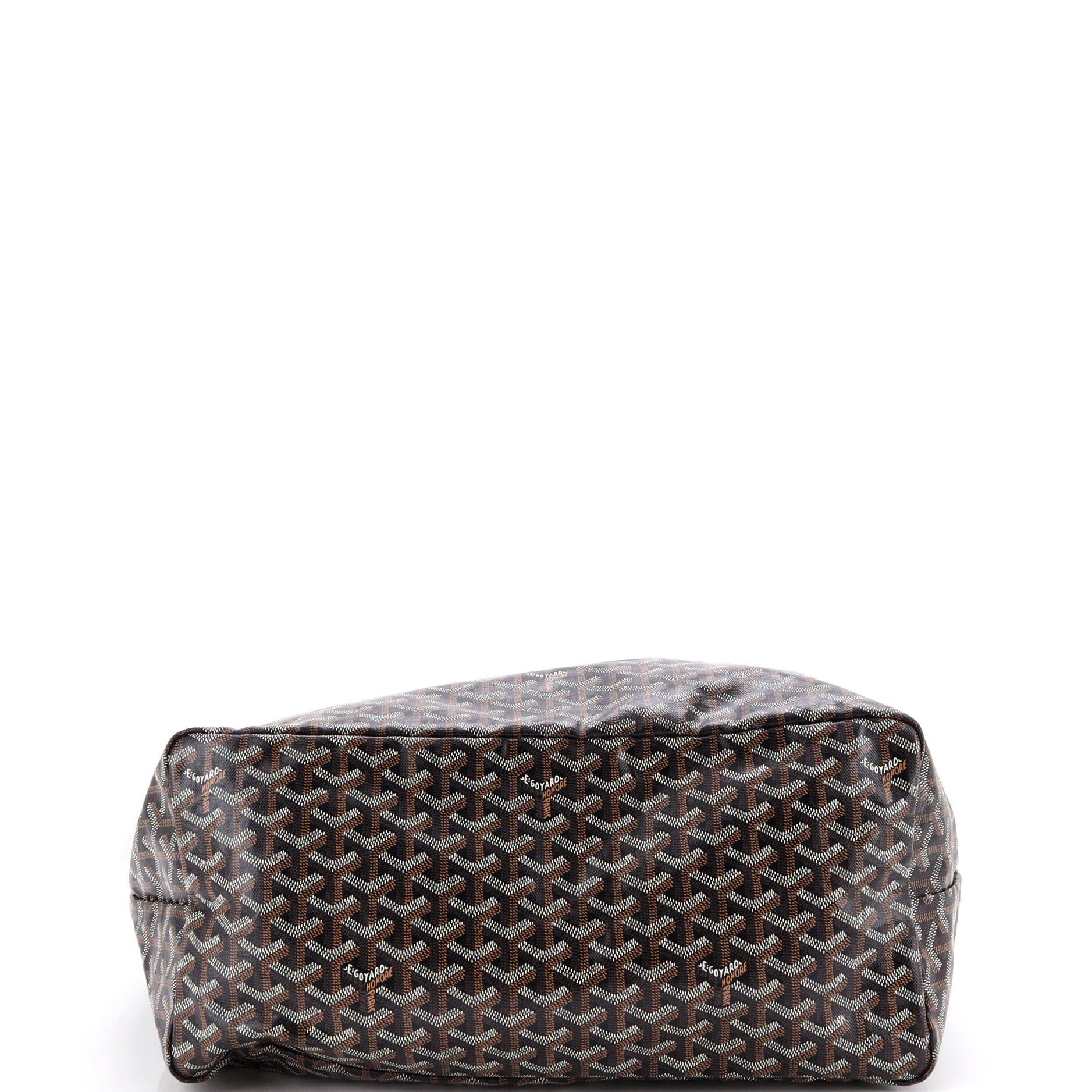 Saint Louis Tote Printed Coated Canvas GM, Alternate, color, Brown