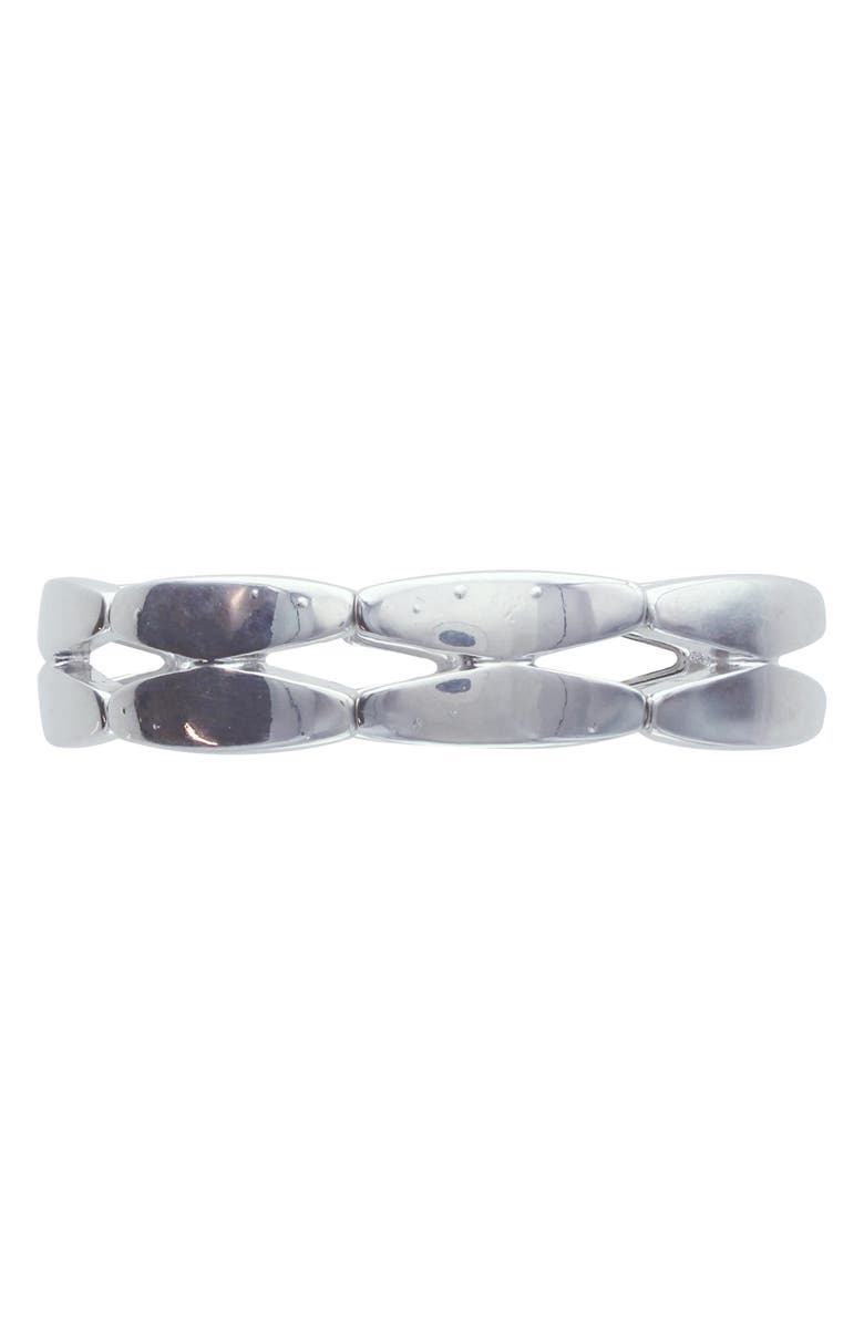 OLIVIA WELLES Geometric Link Stretch Bracelet, Alternate, color, 