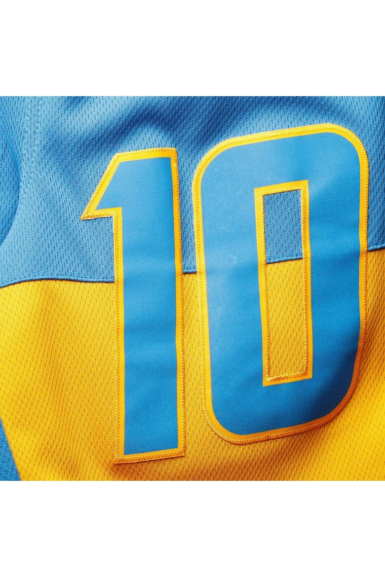 Youth Justin Herbert Powder Blue Los Angeles Chargers Name & Number Player Shorts, Alternate, color, Powder Blue
