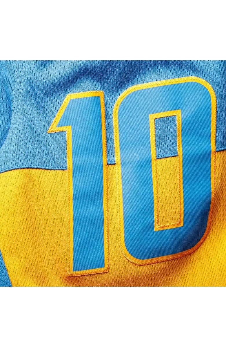 Outerstuff Youth Justin Herbert Powder Blue Los Angeles Chargers Name & Number Player Shorts, Alternate, color, Powder Blue