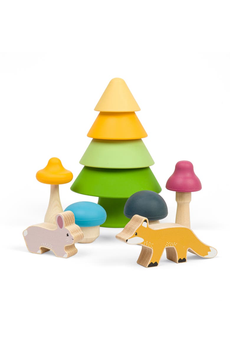 Forest Friends Playset, Alternate, color, Multicoloured