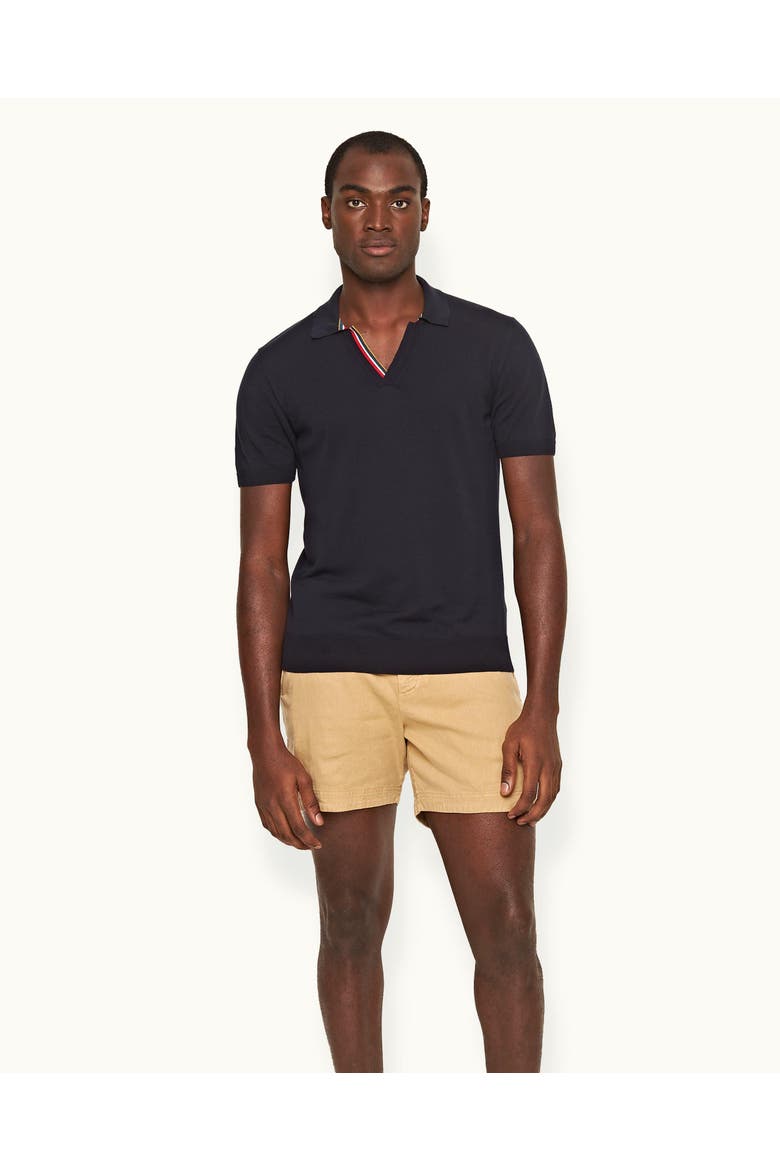 Horton Tipping Tailored-Fit Polo Shirt, Main, color, NIGHT IRIS