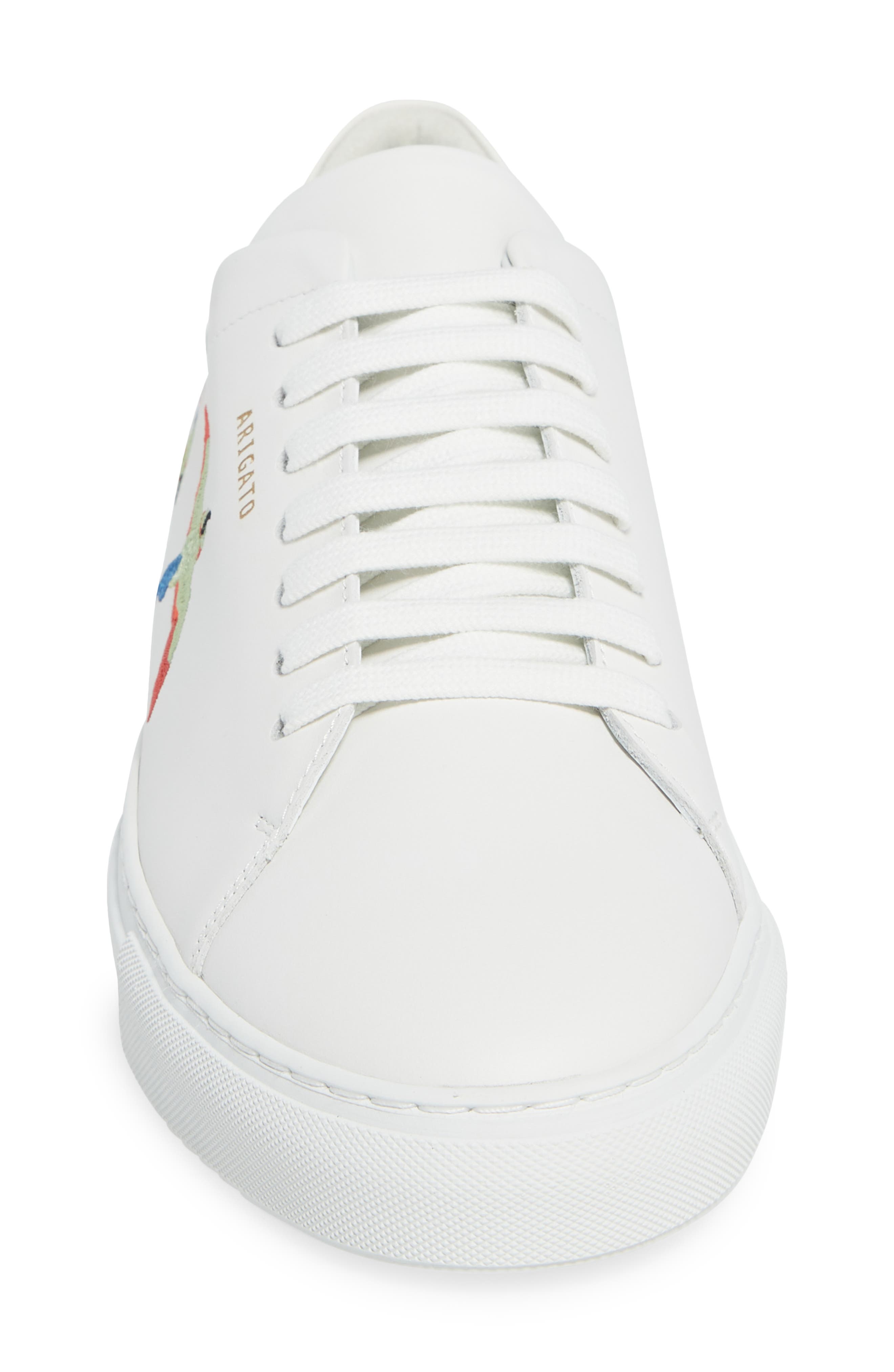 Clean 90 Bird Sneaker, Alternate, color, WHITE LEATHER