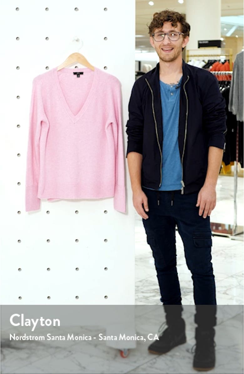 Supersoft Yarn V-Neck Sweater, sales video thumbnail