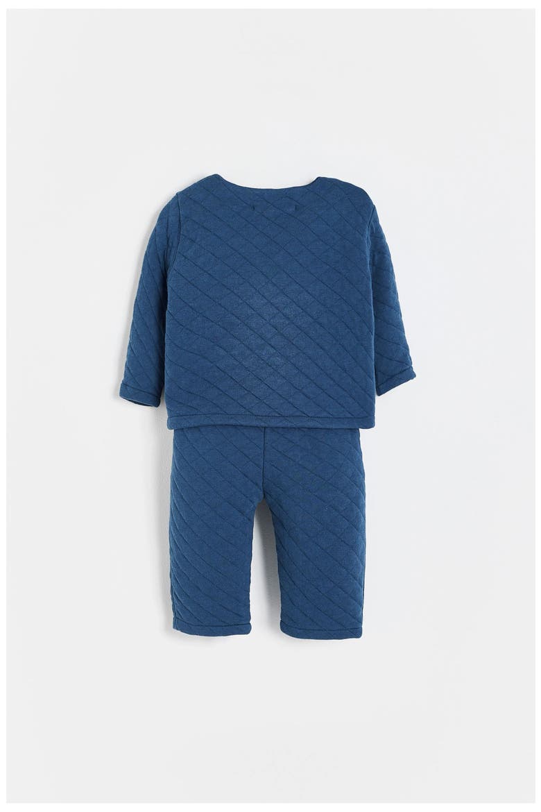Mat 0 Cardigan and Pants set  for Infant, Alternate, color, PASTEL-BLUE