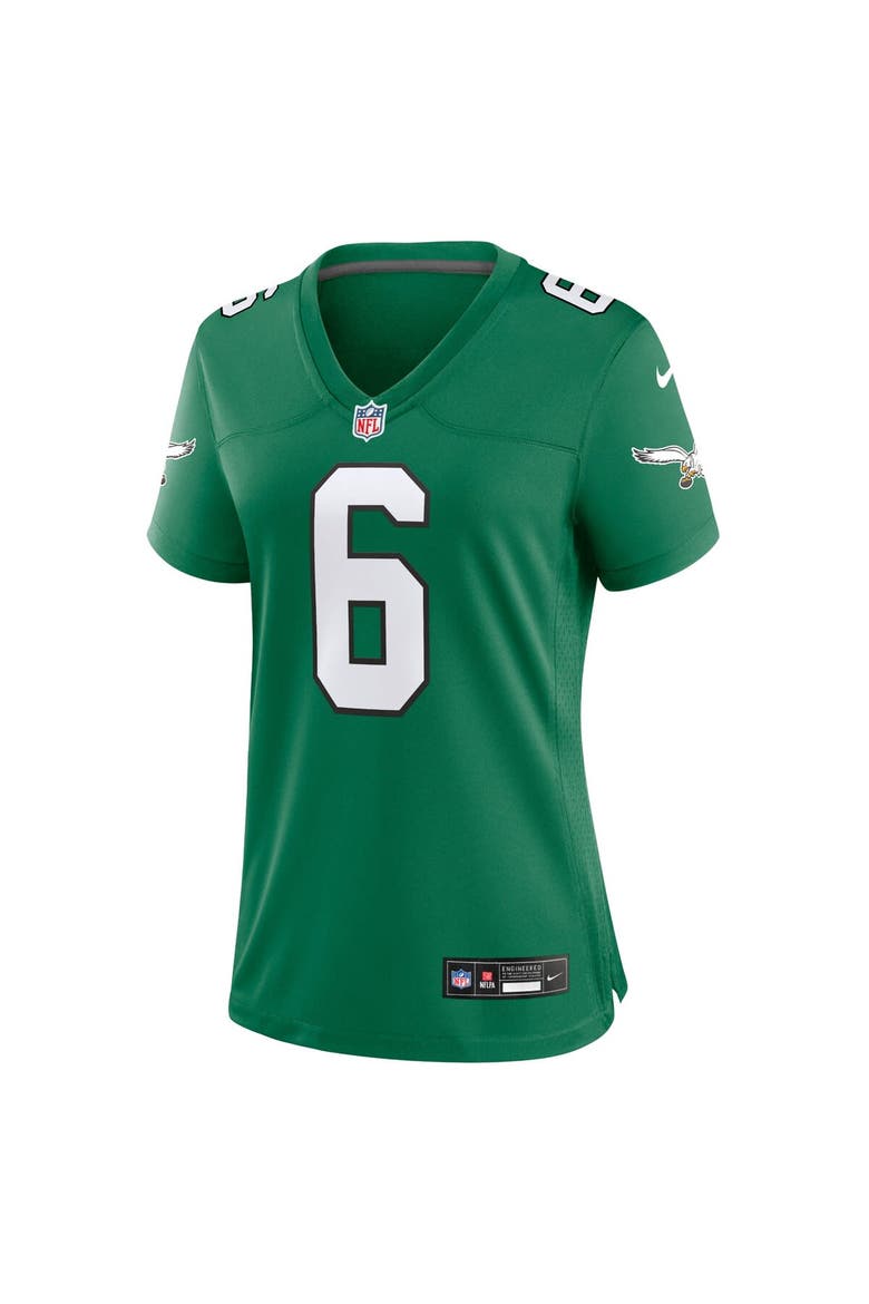 Women's Nike DeVonta Smith Kelly Green Philadelphia Eagles Player Jersey, Alternate, color, Kelly Green