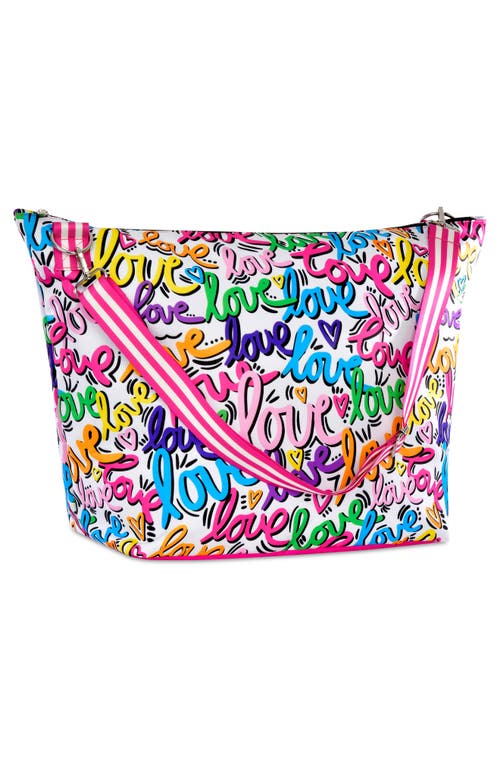 Iscream Kids' Love Letters Weekend Bag In Multi