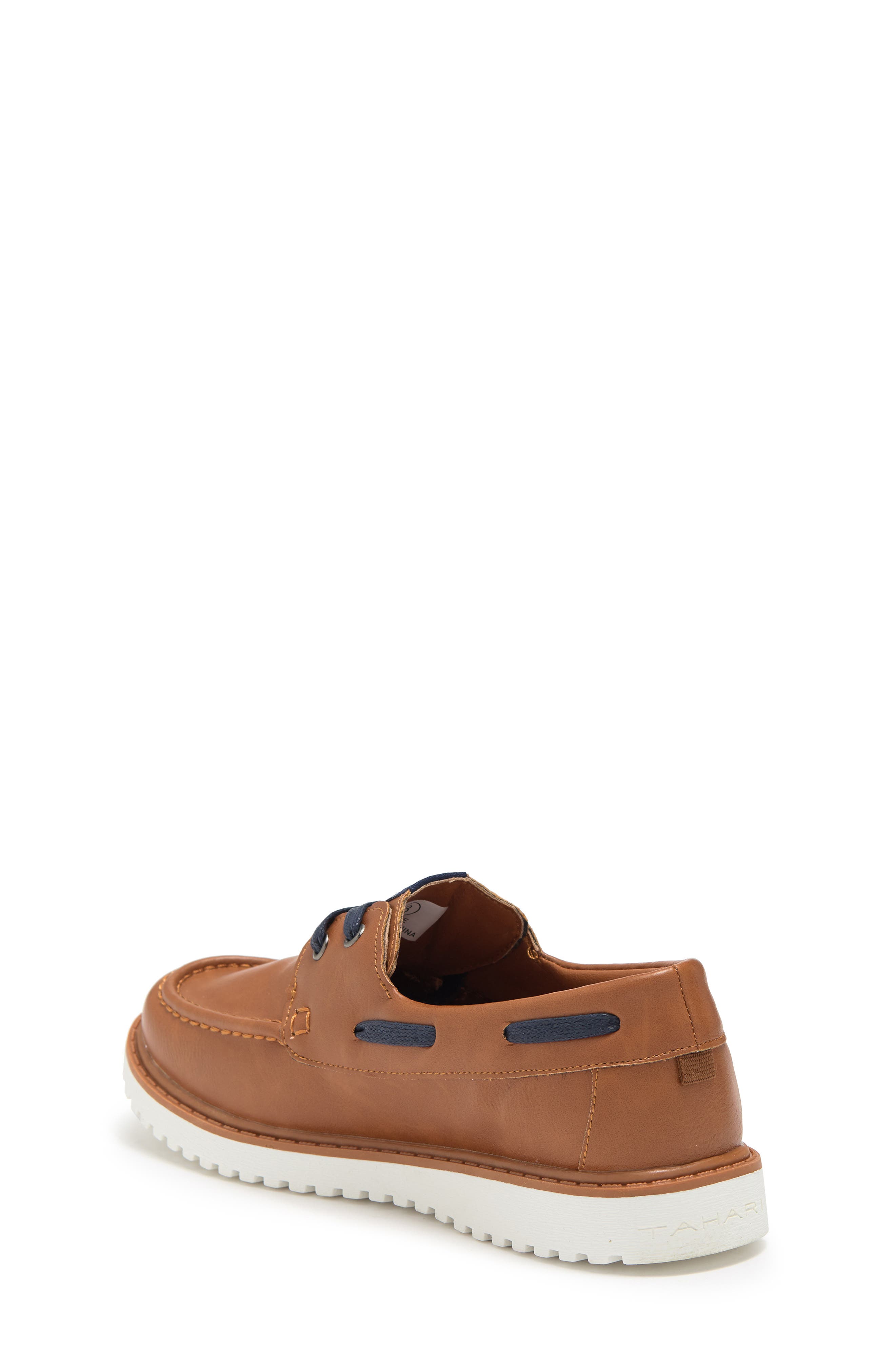 Tahari Kids' Thomas Boat Shoe, Alternate, color, 