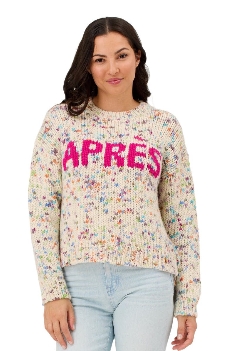 Krimson Klover Confetti Alpaca Pullover, Main, color, Magenta