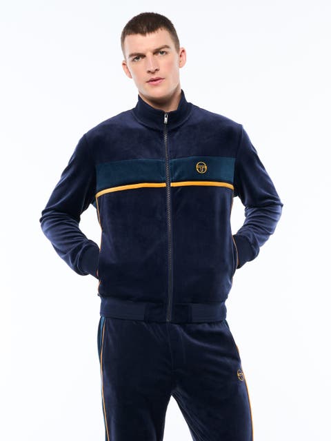 Forato Velour Track Jacket