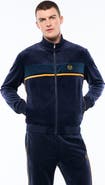 Sergio Tacchini Forato Velour Track Jacket