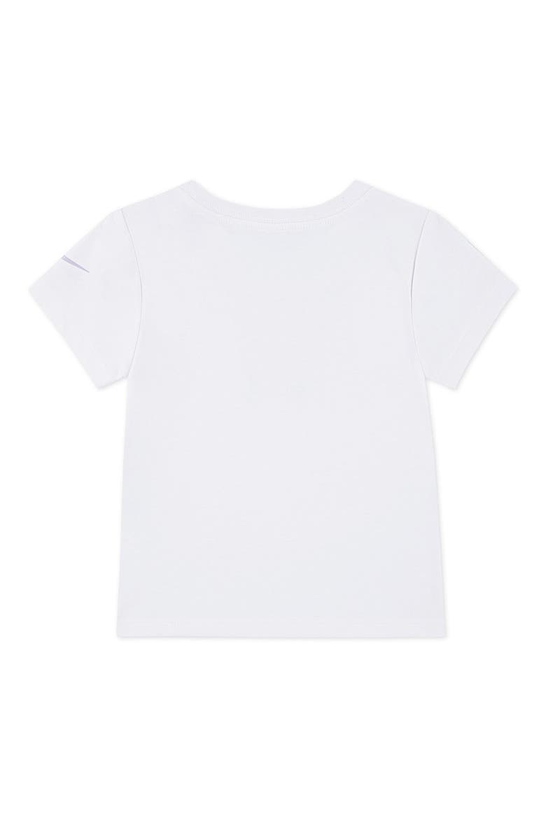Kids' Swoosh Ribbon Graphic T-Shirt, Alternate, color, WHITE