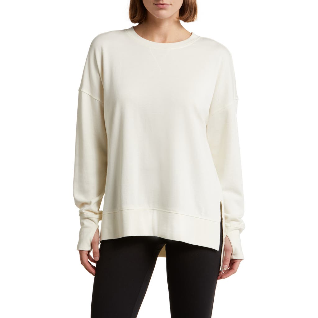 Sweaty Betty After Class Sweatshirt In White