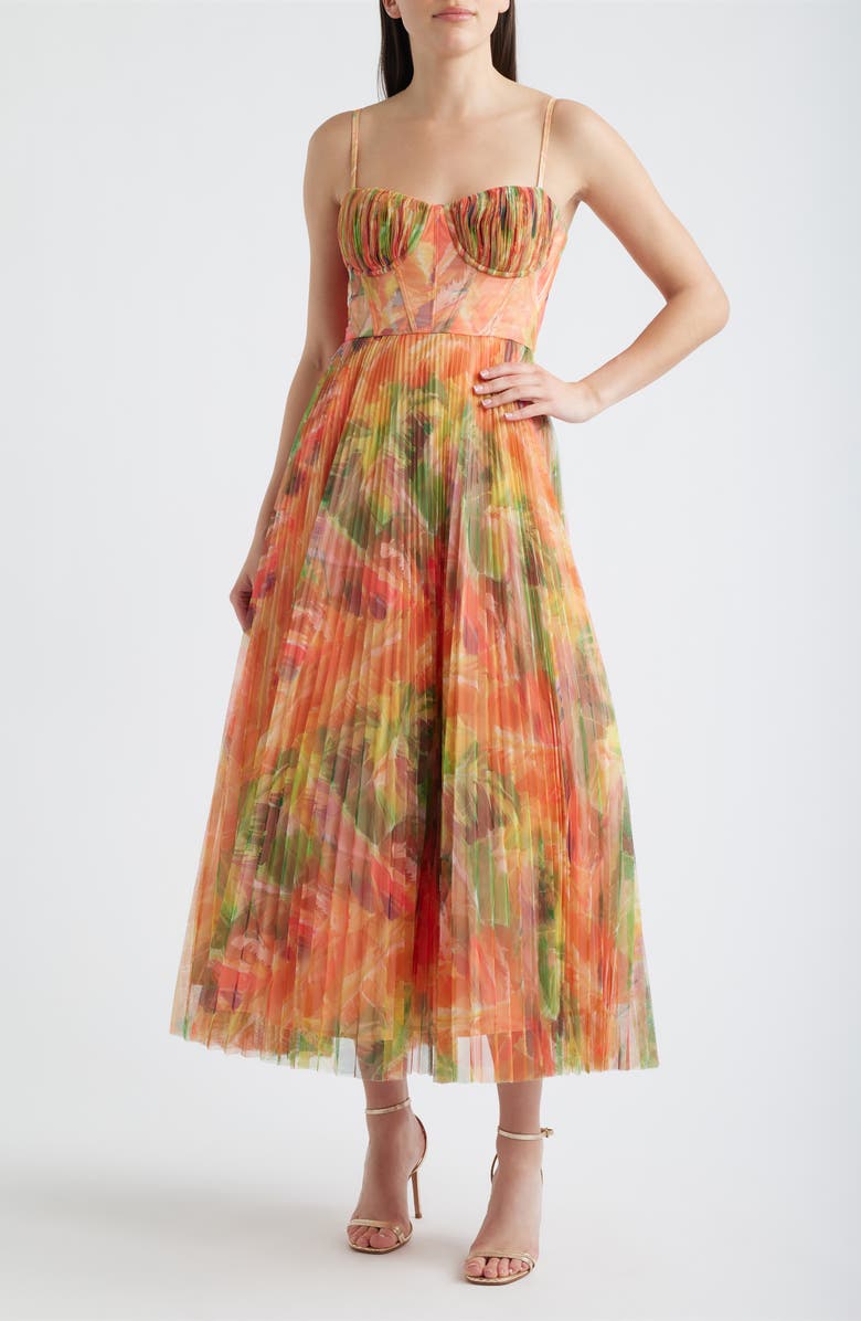 Hutch Pleated Cocktail Dress, Main, color,