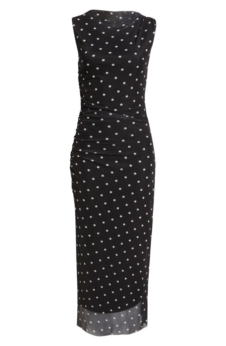 Open Edit Mesh Body-Con Maxi Dress, Alternate, color,