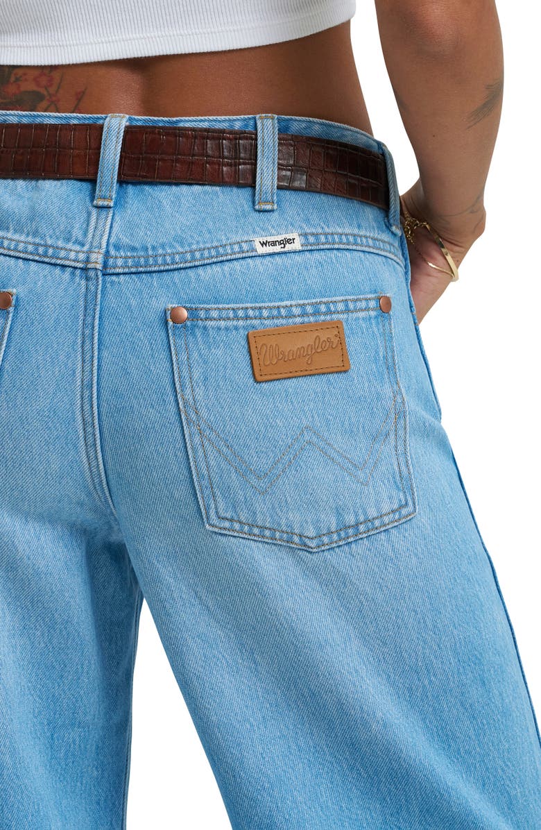 Wrangler Worldwide Mid Rise Wide Leg Jeans, Alternate, color, 