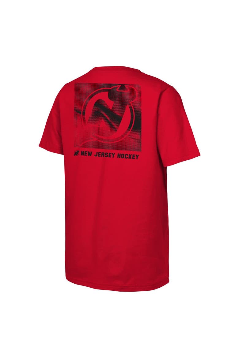 Youth  Red New Jersey Devils Atmosphere T-Shirt, Alternate, color, Red